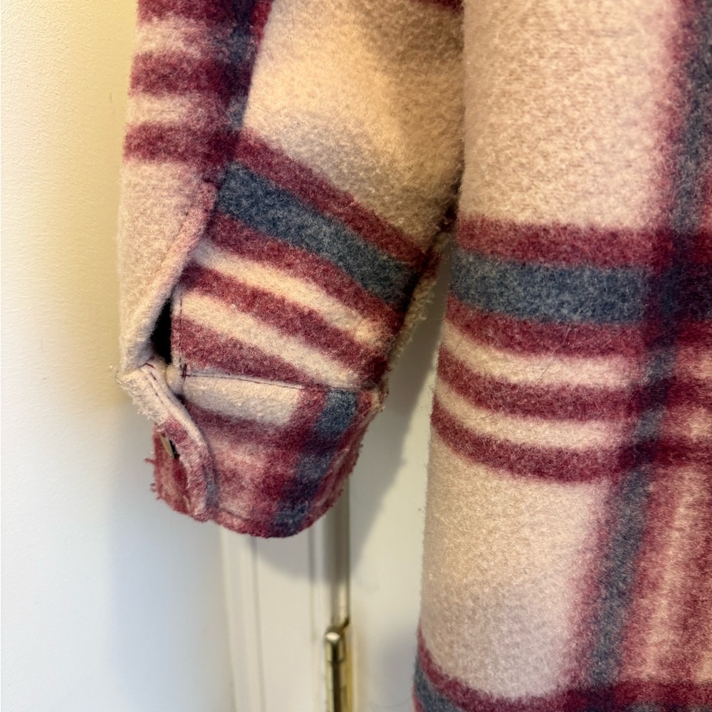 H&M Plaid Shirt Jacket - Picture 5 of 5